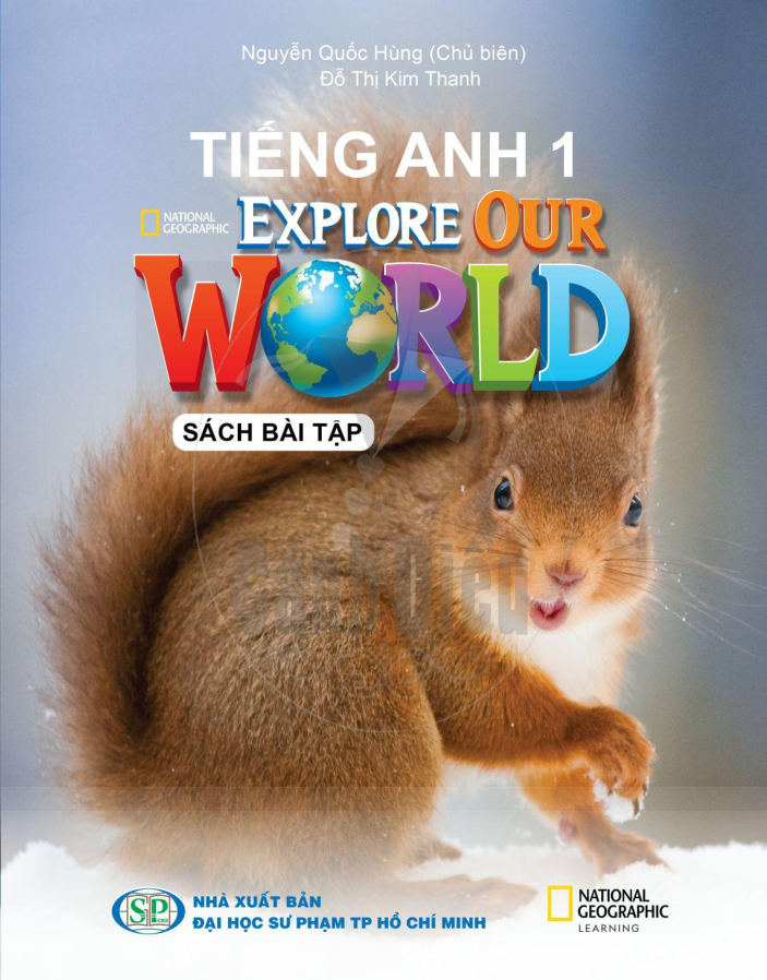 Sách bài tập Tiếng Anh lớp 1 Cánh Diều Explore Our World