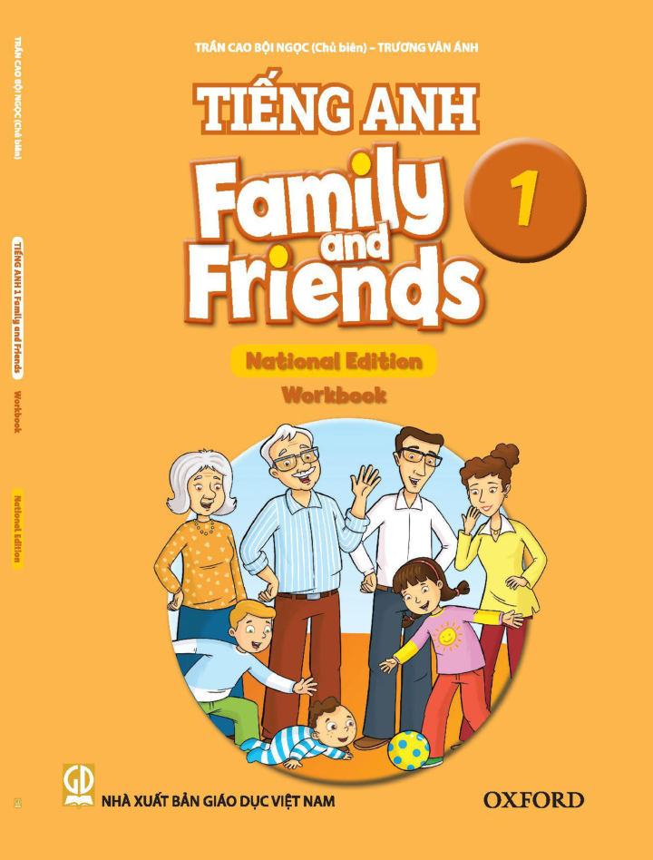 Sách bài tập Tiếng Anh lớp 1 Family and Friends 1