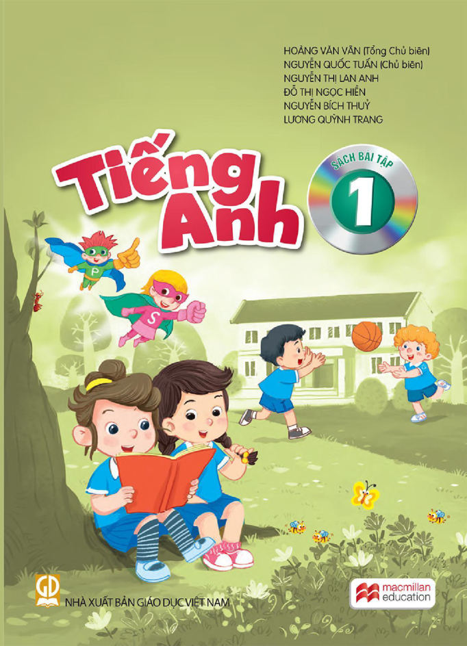 Sách bài tập Tiếng Anh lớp 1 Global Success