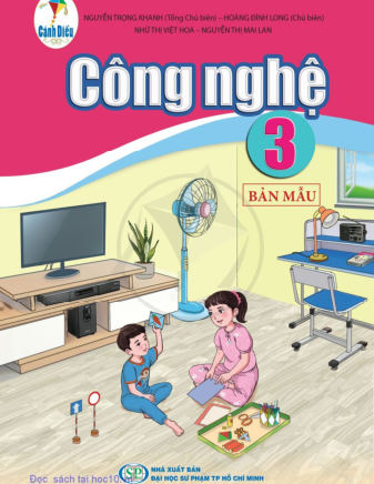 Công nghệ lớp 3 Cánh Diều