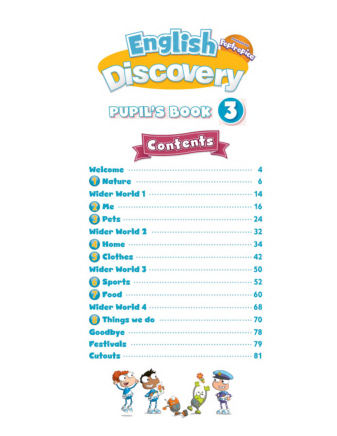 Tiếng Anh lớp 3 English Discovery 3