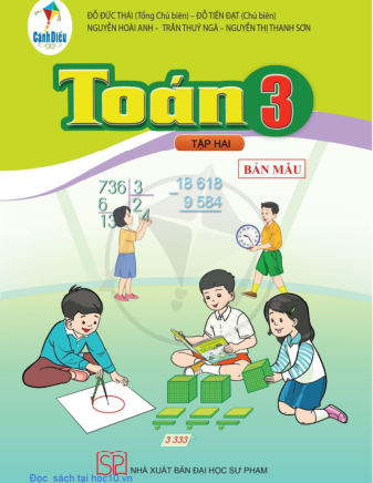 Toán lớp 3 tập 2 Cánh Diều