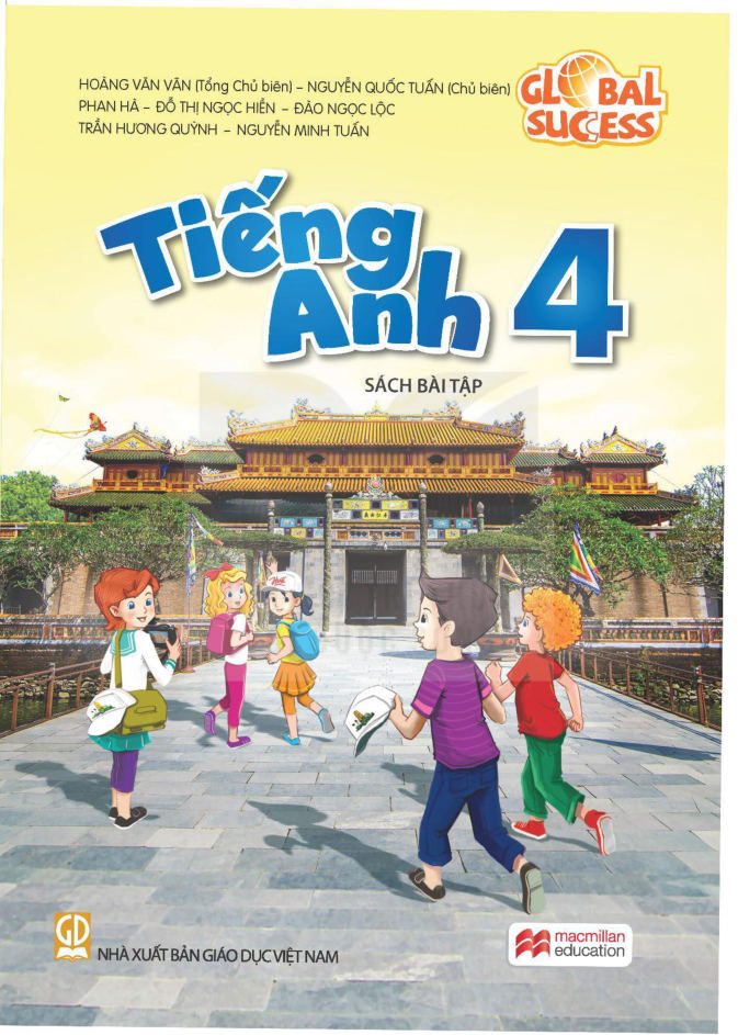 Sách bài tập Tiếng Anh lớp 4 Global Success