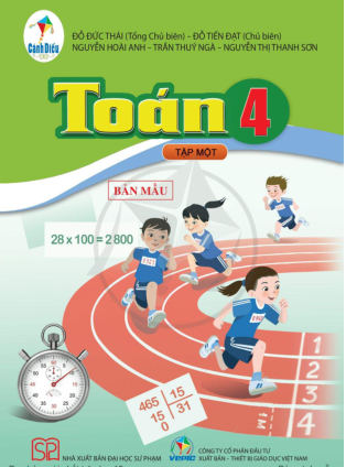 Toán lớp 4 tập 1 Cánh Diều