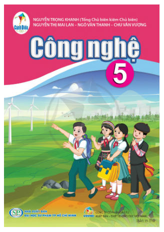 Công nghệ lớp 5 Cánh Diều