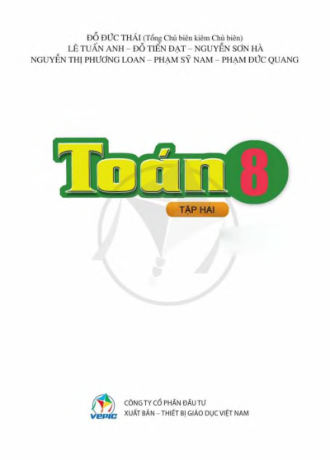 Toán lớp 8 tập 2 Cánh Diều