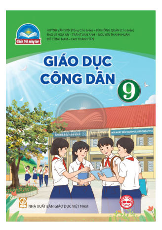 Giáo dục công dân lớp 9 Chân Trời Sáng Tạo